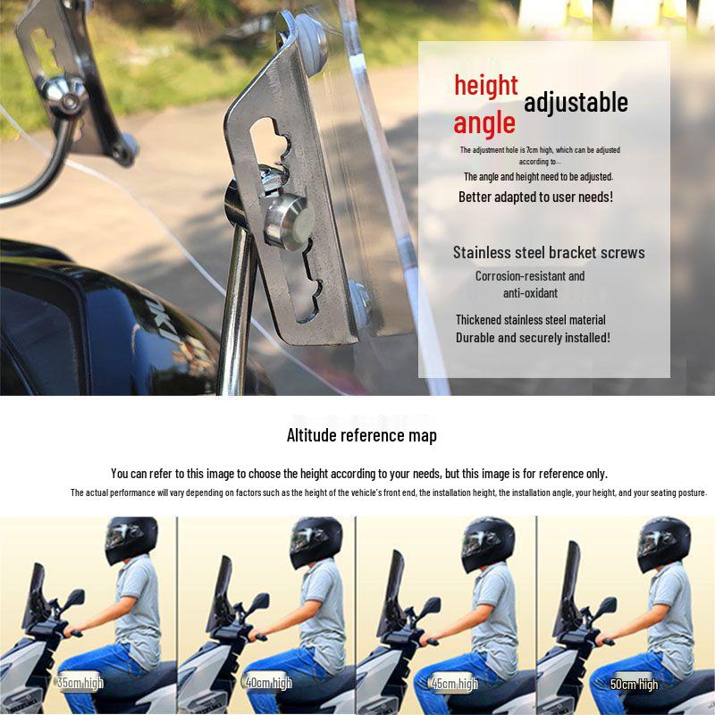 Расширитель ветрового стекла для мотоцикла-скутера Suzuki UY125