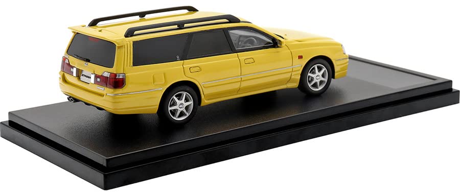 Hi Story Nissan STAGEA 25t RS FOUR S Lightning Yellow Готовый продукт HS381YE 1/43 (1998)