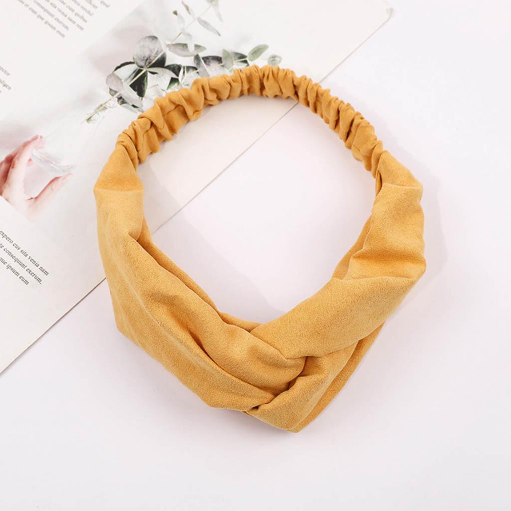 Женская повязка на голову, цветная повязка для волос, галстук-бабочка, бархатная повязка на голову с широкими полями, повязка для волос