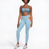Nike Леггинсы One Dri-FIT Color Block со средней посадкой, женские леггинсы, синие DM7271-494