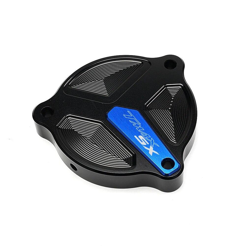 ЛОГОТИП "Tmax SX/DX " MOTO Алюминиевая Передняя Защита Карданного Вала с Отверстиями Крышка для YAMAMA TMAX 530 TMAX530 SX DX 2017 2018