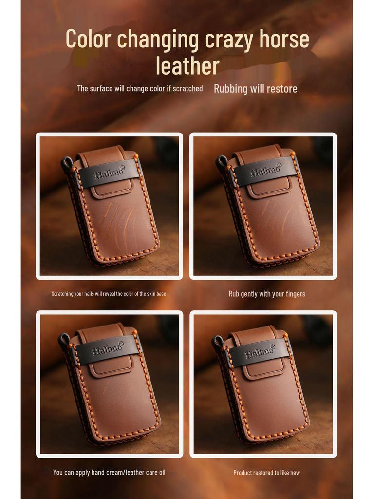 Чехол для защиты ключа Ssangyong из натуральной кожи - Ручная работа из высококачественной коровьей кожи