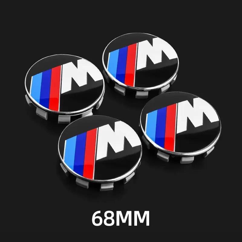 4 шт. 56/68 мм Колпачки ступицы колеса автомобиля Крышка колеса Для BMW M Performance X1 X2 X3 X4 F10 F30 F20 F25 E90 E46 E39 E70 E53 E30 E87
