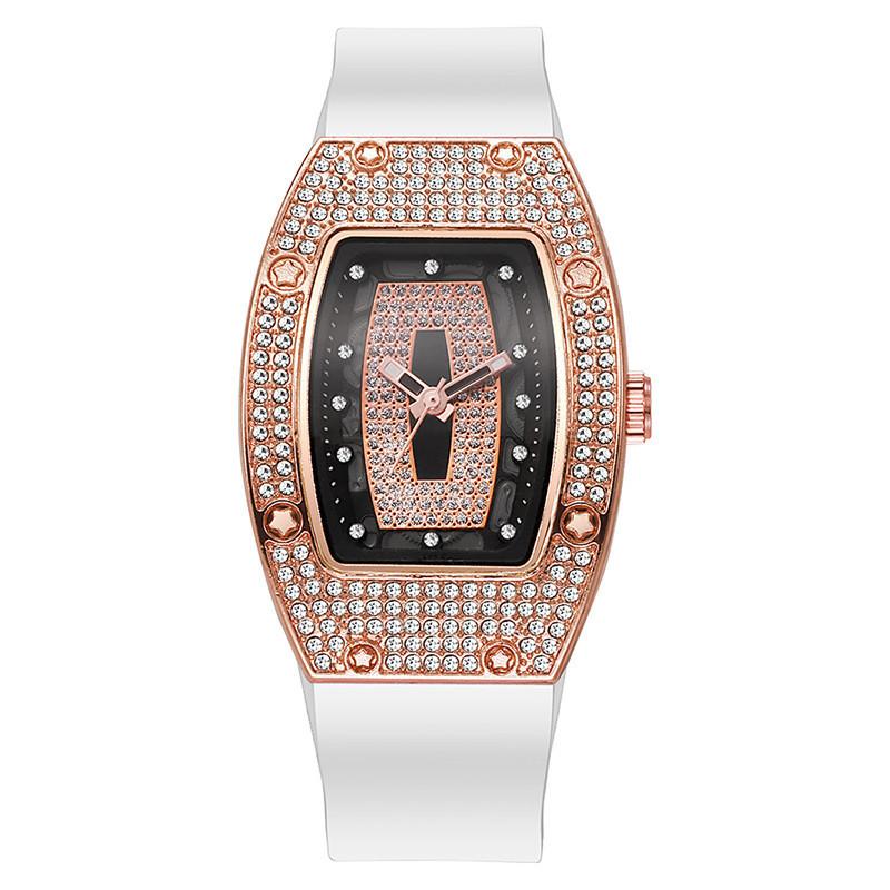 Stylish Women Quartz Wristwatch With Mineral Glass Mirror For Daily Use