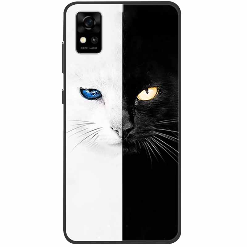 Чехлы для телефона ZTE Blade A31 / A 31 Lite Plus Чехол Принт Кот Лев ТПУ Силикон Fundas Для ZTE Blade A31 Чехлы A31Lite a31Plus