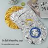 Waterproof Disposable Aluminum Foil Hair Steaming Cap for Perming and Shower