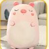 Dinosaur Plush Pillow Unicorn Toy Cute Pig Stuffed Animal Long Body Pillow for Girls Sleeping Hugging Doll