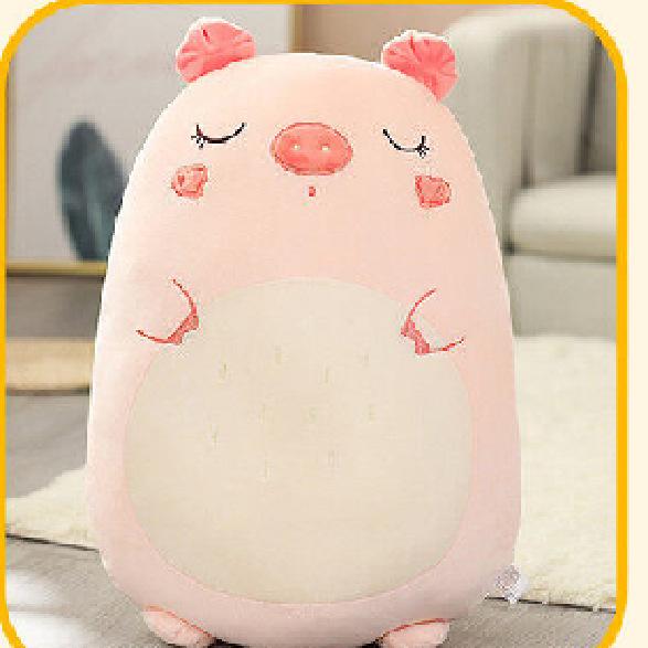 Dinosaur Plush Pillow Unicorn Toy Cute Pig Stuffed Animal Long Body Pillow for Girls Sleeping Hugging Doll