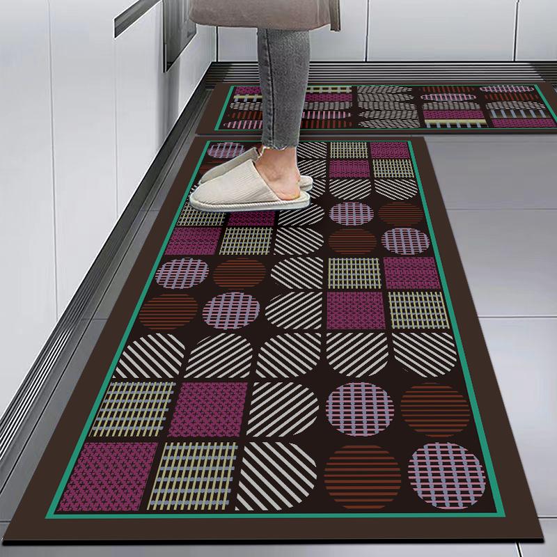 Household Diatom Mud Special Kitchen Floor Mat Blue Floor Mat Kitchen Nonslip And Dirtresistant Foot Mat Oilproof And Waterproof Floor Mat