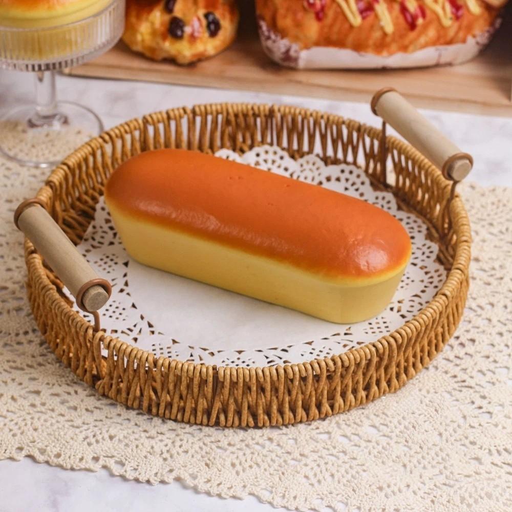 Food Shape Bread Squeeze Toy Hand Relax Sensory Fidget Toy Kids Adults