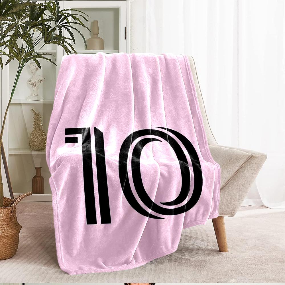 10 Theme Printed Blanket - Perfect for Couch, Bed, Travel & Outdoor Use | Machine Washable, Cozy & Durable.