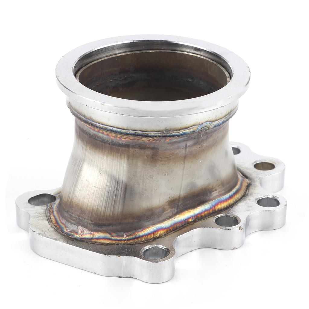 Turbo Adapter Flange 8 Bolts To 3in VBand Turbo Outlet Downpipe Fit for Garrett T25 T28 GT25 GT28