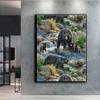 5D Diy Diamond Painting Landscape Animal Bear Cross Stitch Set Full Diamond Embroidery Mosaic Art Picture of Rhinestones Decor Gift