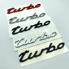 1Pc 3D Turbo 4 S Logo Car Emblem Accessories for Panamera Cayman Boxster Cayenne Macan
