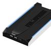 Для PS 5 Slim/PS 5 Pro RGB Базовая подставка с 3 портами USB 2.0 Вертикальный держатель 8 световых режимов для Sony Playstation 5 Игровые аксессуары
