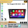 Android 13 Car Radio Wireless Carplay For Peugeot 408 2014- 2018 5G Wifi Stereo Multimedia Video Player GPS Navigation Head Unit