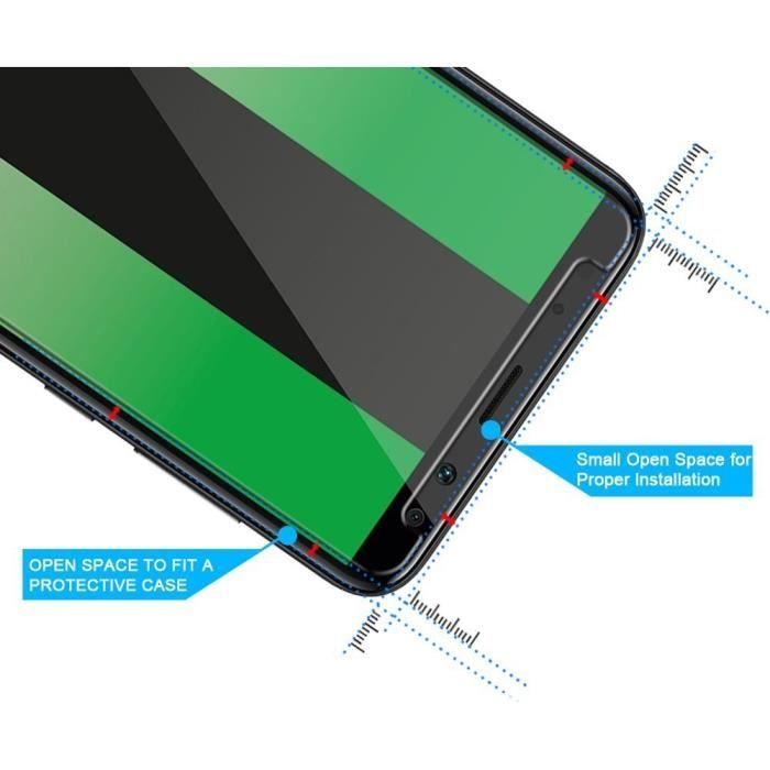 Film de protection d'écran - Phonillico® - HUAWEI MATE 10 LITE - Verre trempé - Anti rayure - Transparent