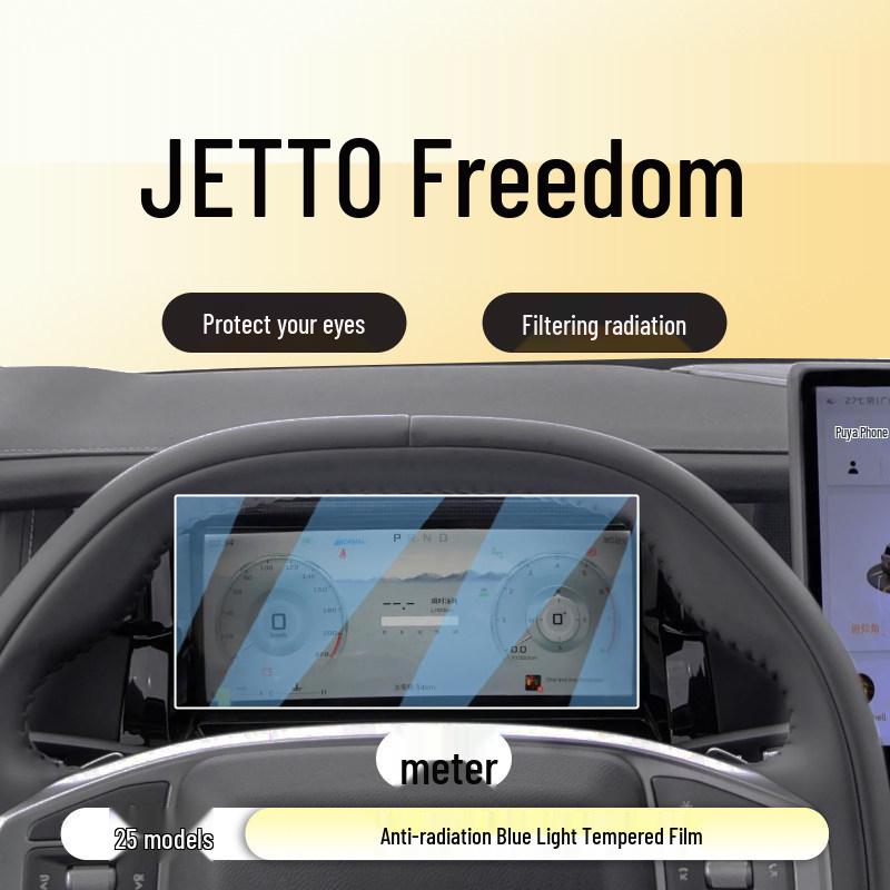 Jetour Traveller Center Console Display Protective Film