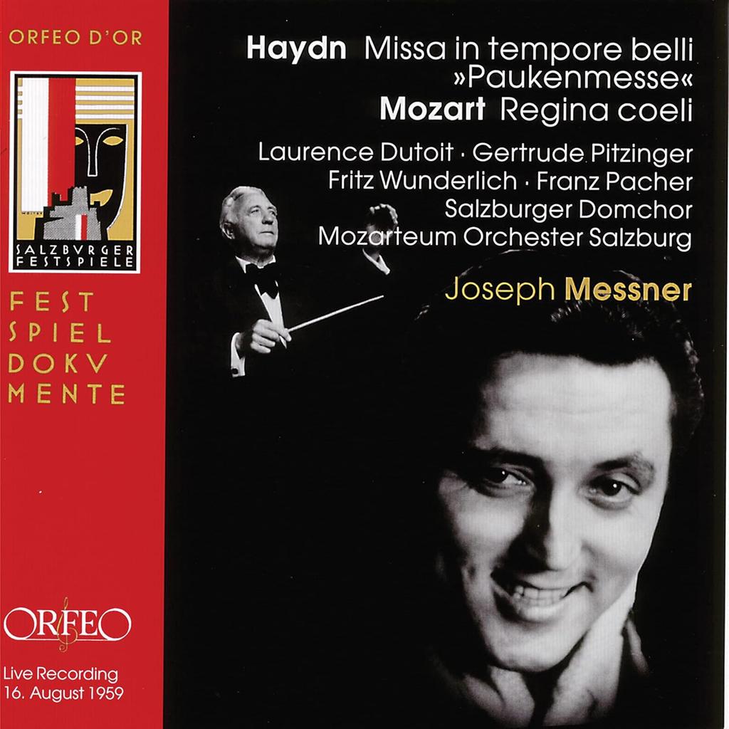 CD ДЖОЗЕФ МЕССНЕР - Гайдн: Месса до мажор, Hob. XXII:9 C61031B Германия Классический Б/У