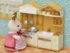 Мебель Sylvanian Families Игрушечный кукольный домик, сертифицированный ST, для детей от 3 лет и Sylvanian Families от Epoch [Плита и раковина] Ka-420 Вверх,