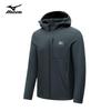 Mizuno Men's Hooded Fleece-Lined Softshell Jacket