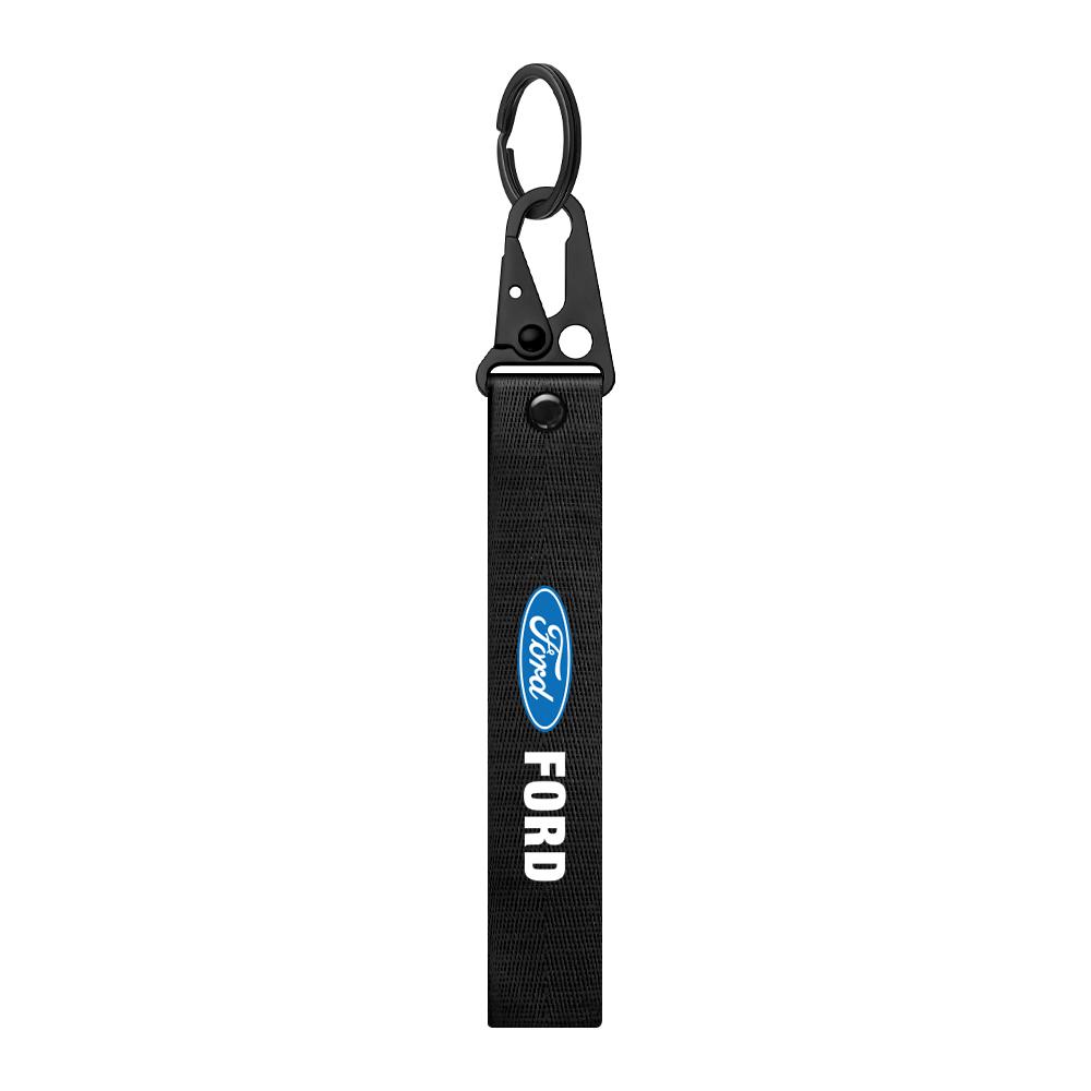 MINO2 Metal Car Keychains Fashion Creative Key Holder Accessories For Ford Ranger Focus Kuga Mustang S-MAX Transit Mondeo Fusion Fiest