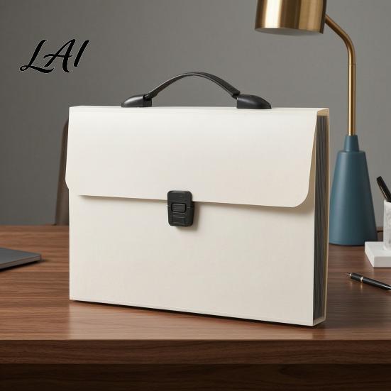 Portable Document Case Expanding File Folder Accordion Filing Folder,13 Compartments Organizer for 13 Pocket Folder Documents Aesthetic Paper