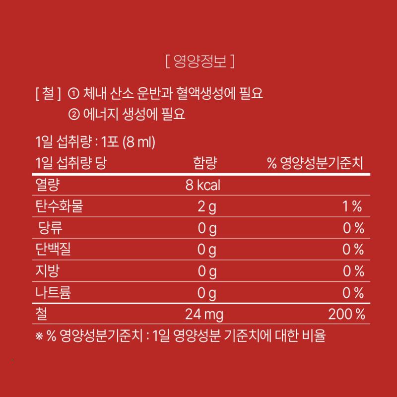 Mommy & Daddy Drinkable Liquid Iron Supplement 24mg