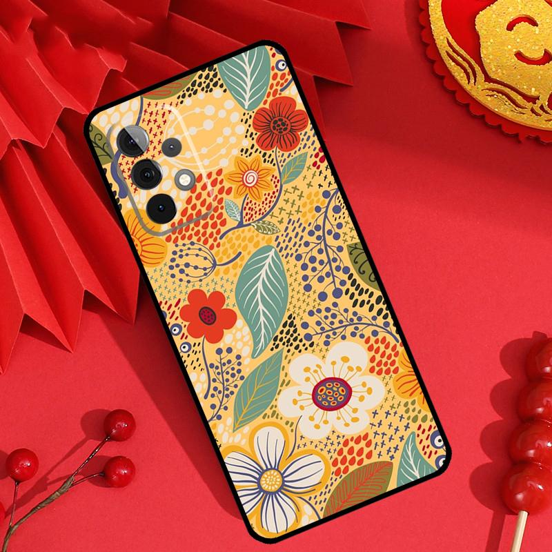 Чехол 'Цветочный Шарм Секретный Сад' для Samsung Galaxy M15 M55 M31 M13 M11 M12 M14 M06 M16 M36 M56 M53 M32 M52 M35 M34 M54