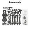 MARK4-HD Mark 4 HD 5inch 240mm FPV Frame Kit Carbon Fiber w/ 5mm Arm For O3 FPV Racing Drone Quadcopter Freestyle