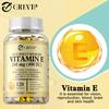 GREVIP Vitamin E Softgels support immune system health and skin nutrition.