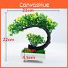 Simulated Hwangshanensis Pinus Plastics Trees Green Plants Plants Potted