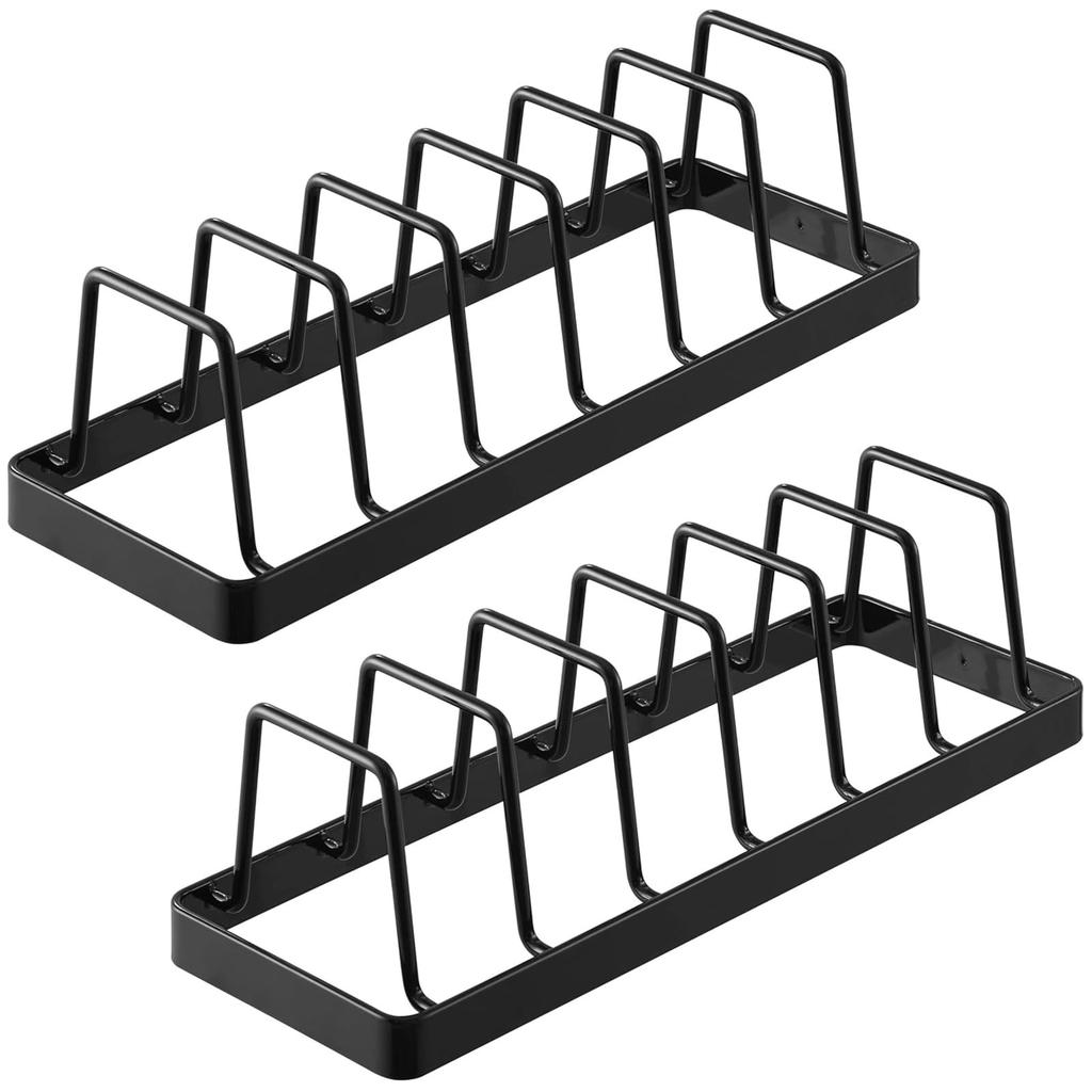 Yamazaki Tower Dish Stand of 1376 x 2 (Set 2) - Black,