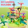 Non-Toxic 42Pcs Diy Flower Garden Building Toys Children Toys Game For Toddlers Educational Preschool Toy Gift Puzzle Creative Toys For Children