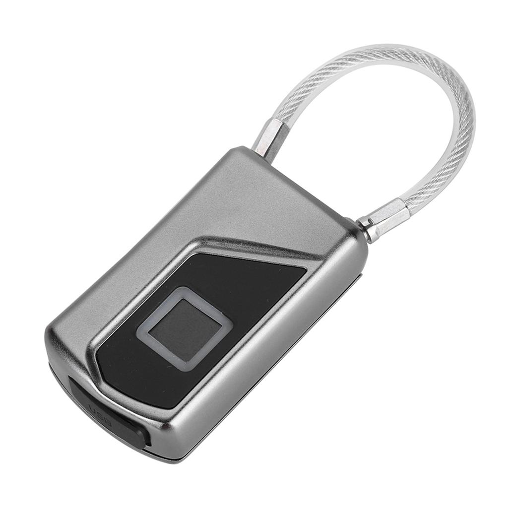 Smart Fingerprint Recogonizer Padlock Semiconductor Fingerprint Induction Lock