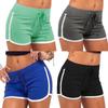 Women Summer Skinny Patchwork Shorts Underpants Sexy Leisure Peach Hip Yo-Ga Short Sports Running