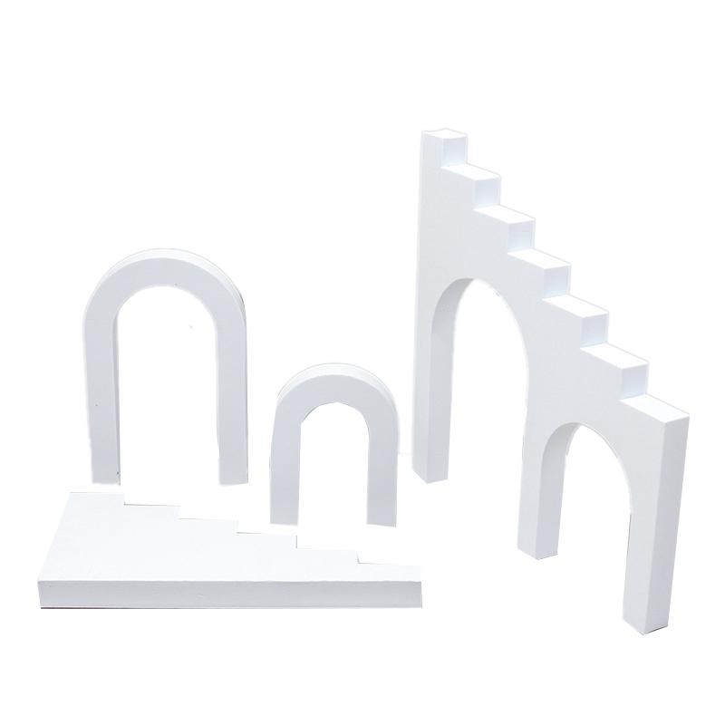 Photography Props Blocks Hard Foam Geometric Shapes for Jewelry Cosmetic Flat Lay Photo Shooting