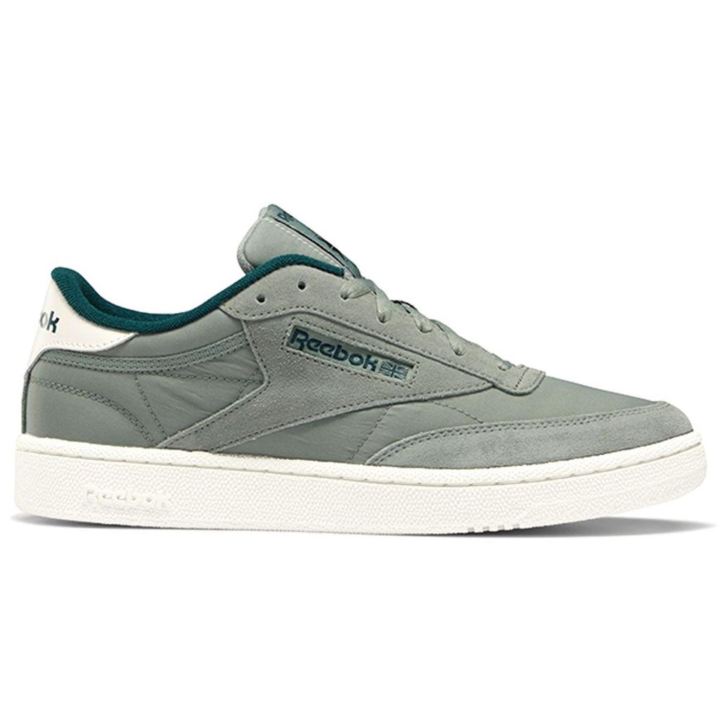 Reebok Club C 85 Унисекс Гармония Зеленый Лесной Зеленый Меловой FX1668