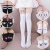 Baby Cute Pantyhose Kids Tights Knee Cartoon Cat Children's Princess Girl Tights