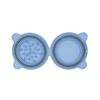 Dog Slow Feeding Bowl Silicone Pet Food Bowl Pet Dogs Outdoor Travel Feeding Bowl Foldable Food Feeder Bowl Dog Dishware