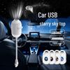 USB-проектор звездного неба для автомобиля, спальни, дома - Романтичная лампа-атмосфера галактики