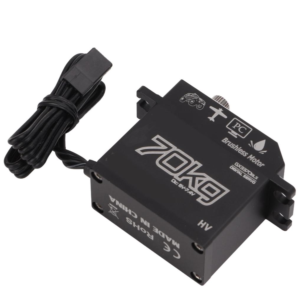 GX3370BLS 70KG Digital Servo for SCX10 18 110 RC Car IP67 Waterproof Steering Servo