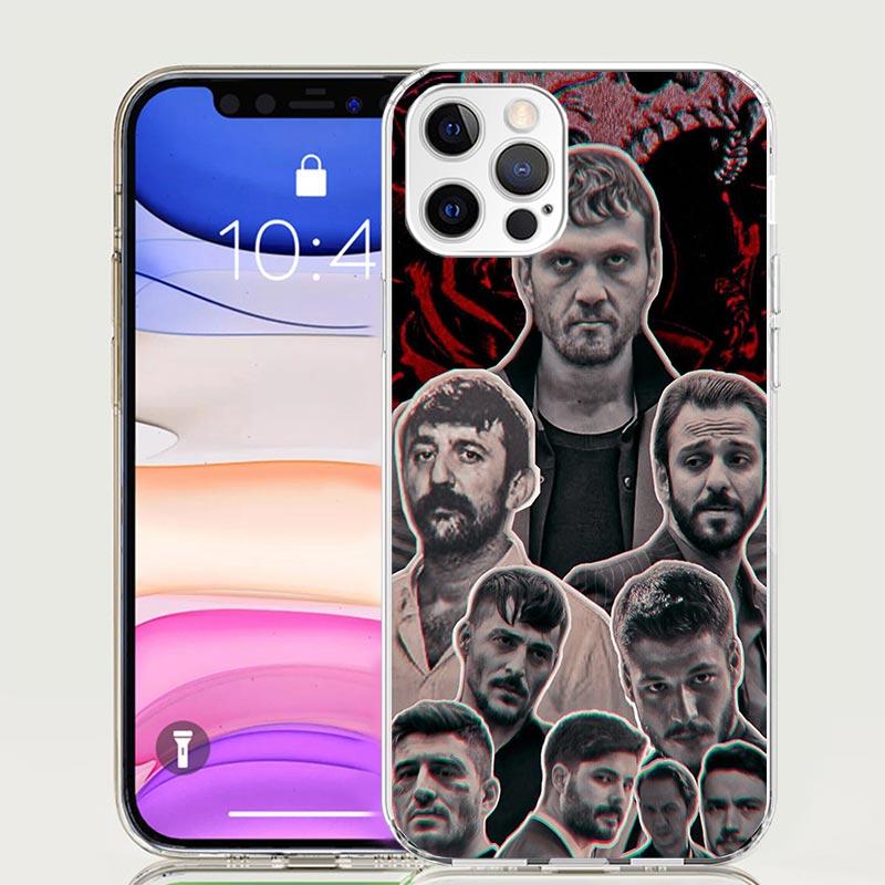 Турецкий сериал Чукур Чехол для телефона для iPhone 17 Air 16 15 Plus 11 14 Pro Max 13 Mini 12 7 8 + SE Узор Арт Индивидуальный Чехол 1