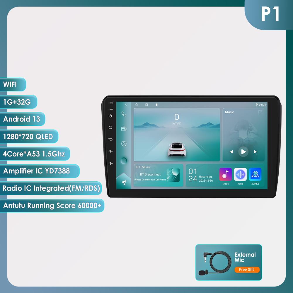 Hizpo 4G + WIFI 2 Din Android Auto Radio для A3 8P 2003-2013 Carplay Автомобильный мультимедиа GPS 2din Авторадио Навигация GPS Головное устройство Автомобильное видео