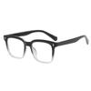Glasses Gradient Frame Korean Computer Eyewear Black Frame Eyeglasses Women Eyeglasses Fake Glasses