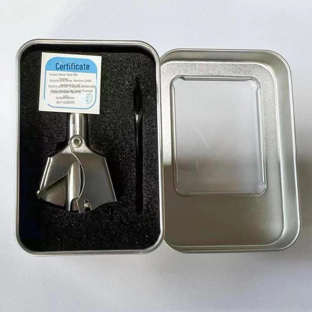 Высококачественный триммер для удаления волос в носу для мужчин и женщин, с ручным и электрическим вариантом, для чистого и точного ухода.