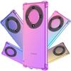 Прозрачный мягкий противоударный чехол с градиентом для телефона Honor X9A X9 5G X30 Magic 5 Lite 4 Pro, силиконовый чехол с подушкой безопасности