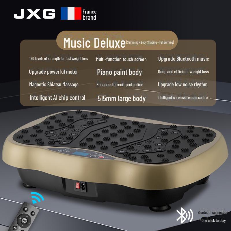 Вибрационный тренажер JXG: Ленивая формирователь тела, вибрационная платформа для укрепления мышц и похудения.