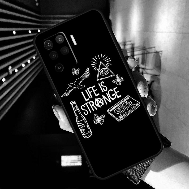 Чехол Life Is Strange для Oppo A74 A54 A94 A80 A60 A40 A18 A38 A58 A78 A98 A96 A76 A16 A15 A17 A57 A77 A5 Pro
