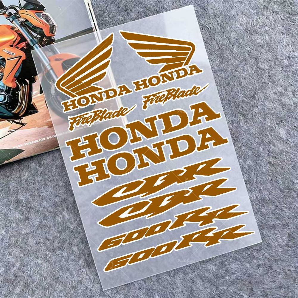 Модные Водонепроницаемые Для Honda Наклейки Светоотражающие наклейки для мотоциклов, 3M предупреждение о безопасности ночью в темноте шлемы для скутеров